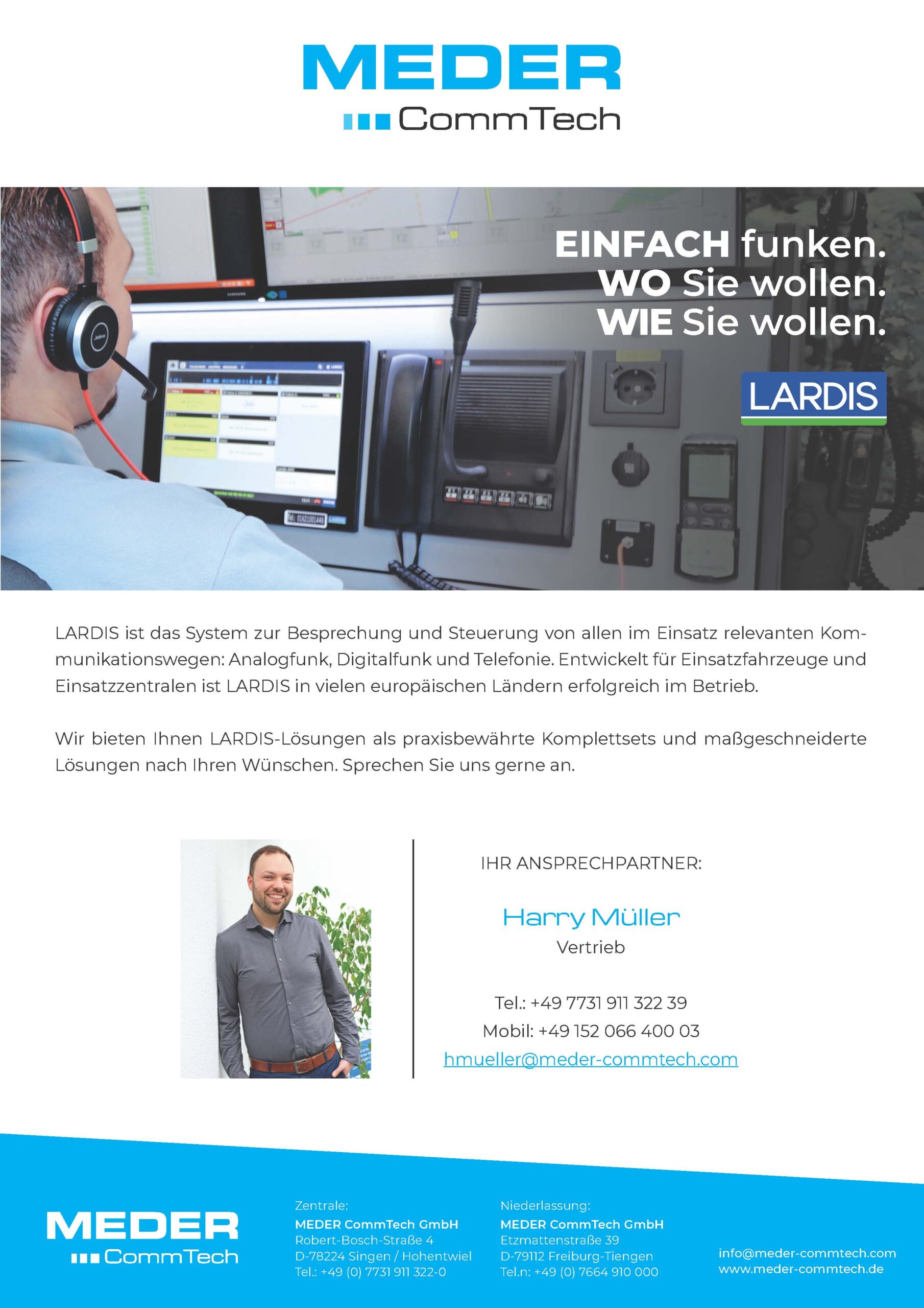 lardis, MEDER CommTech GmbH